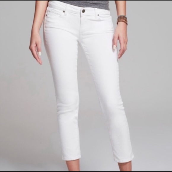 PAIGE Denim - PAIGE jeans Kylie Crop white jeans size 25